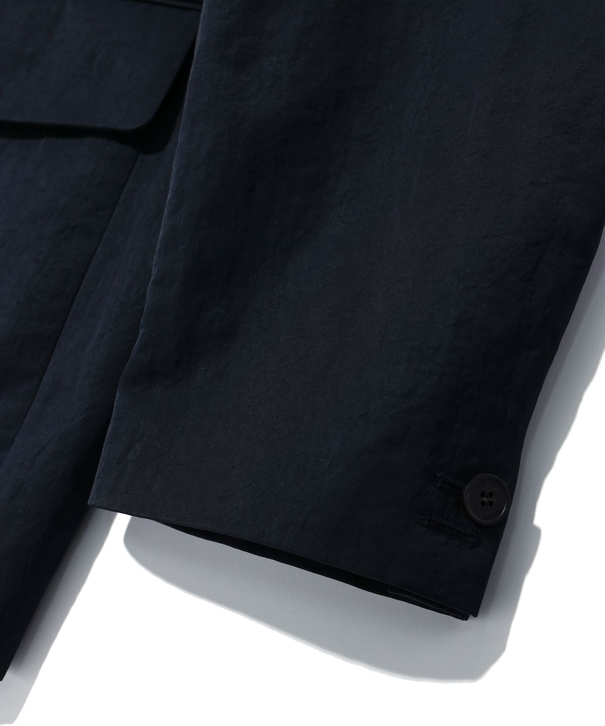 이에이(IEY) NYLON OVERSIZED BLAZER Navy