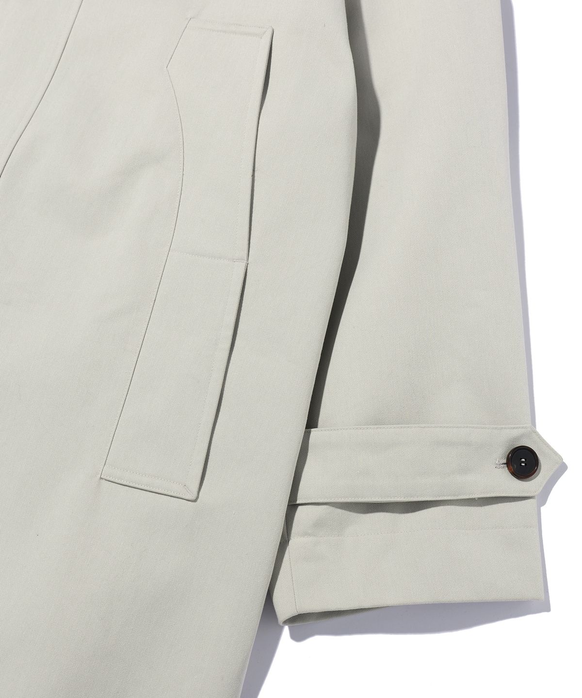 이에이(IEY) WESTERN TAP BALMACAAN COAT Beige