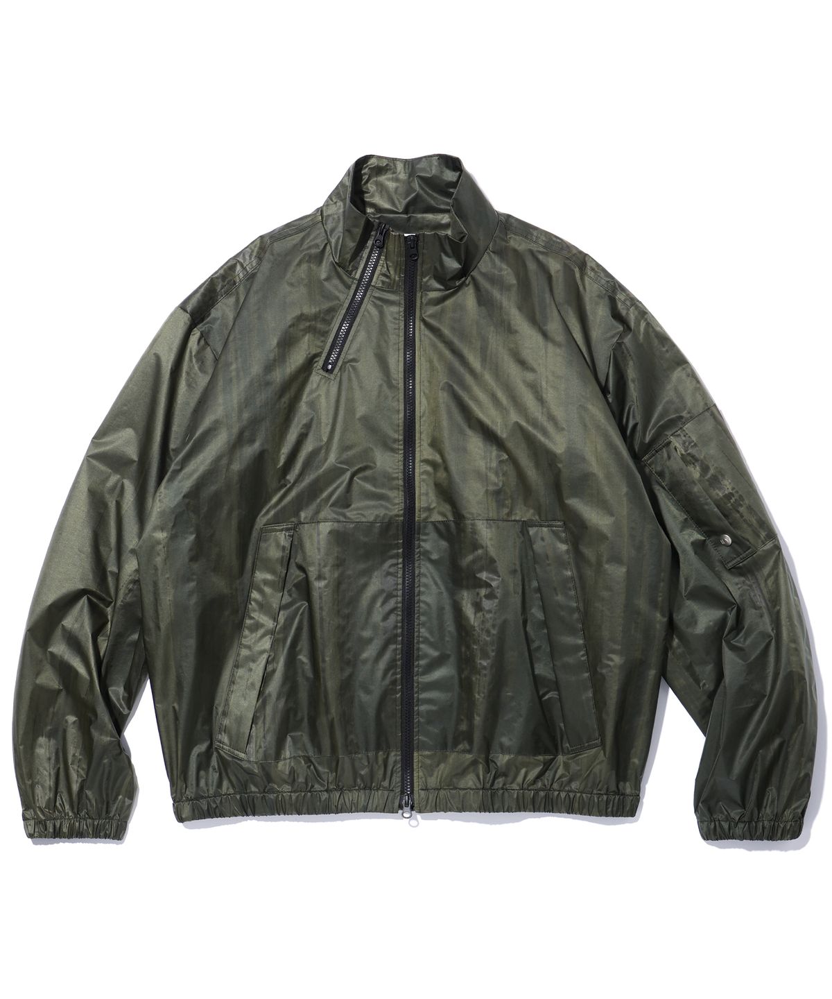 이에이(IEY) GLOSSING MULTI JUMPER Khaki