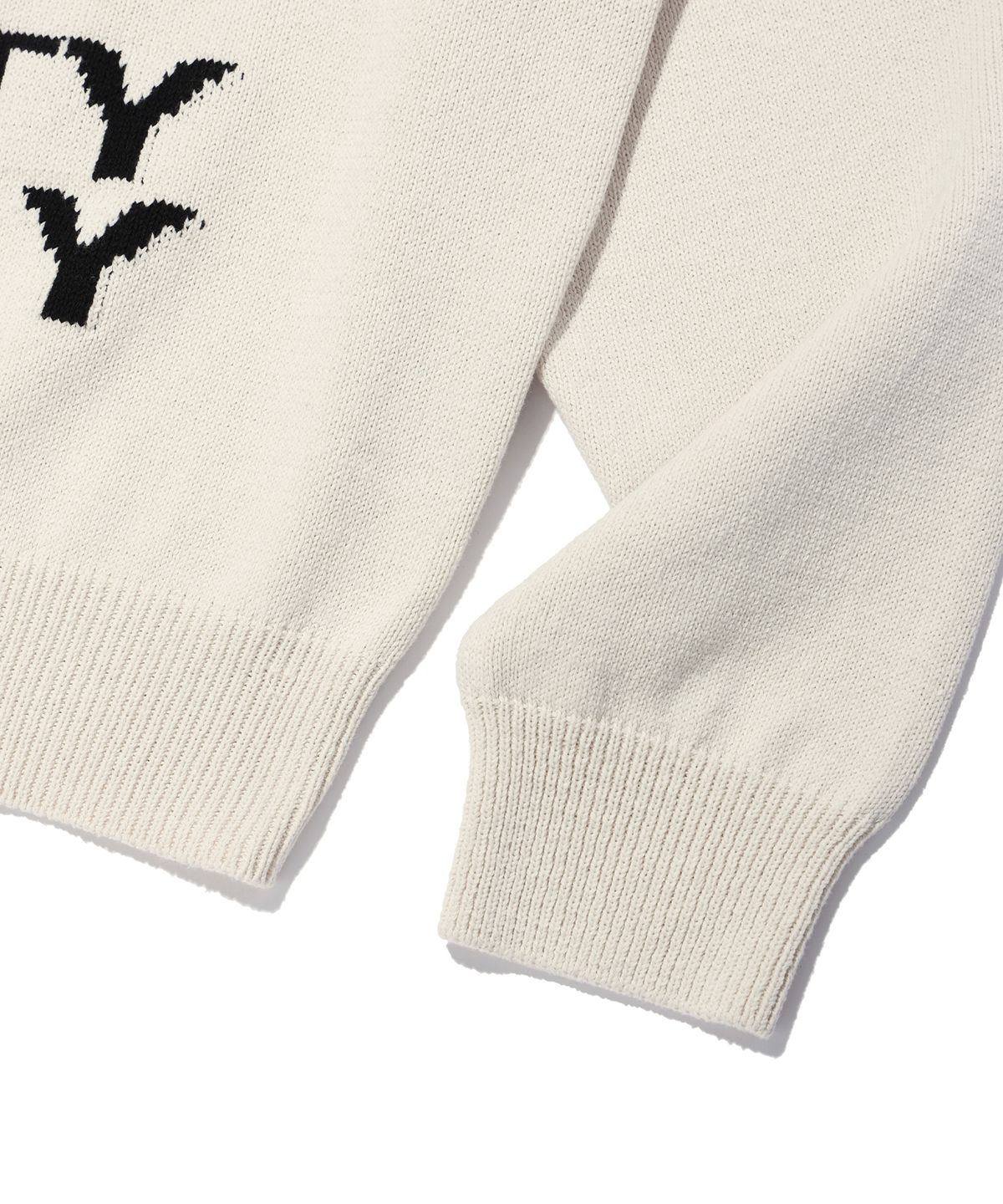 이에이(IEY) DINO COVER KNIT Ivory