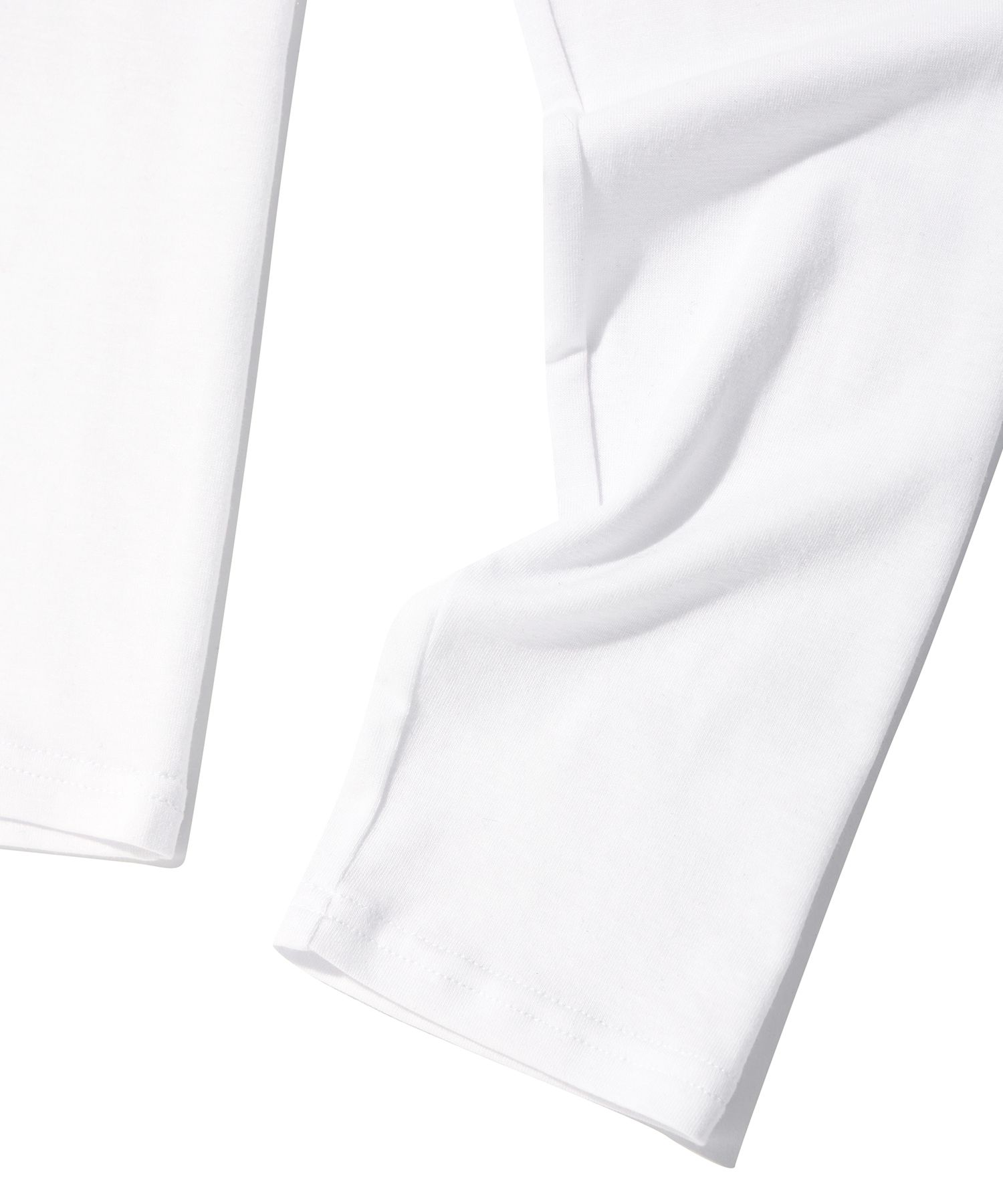 MUSINSA | YOUHEE LOGO LAYERED LONG SLEEVE WHITE