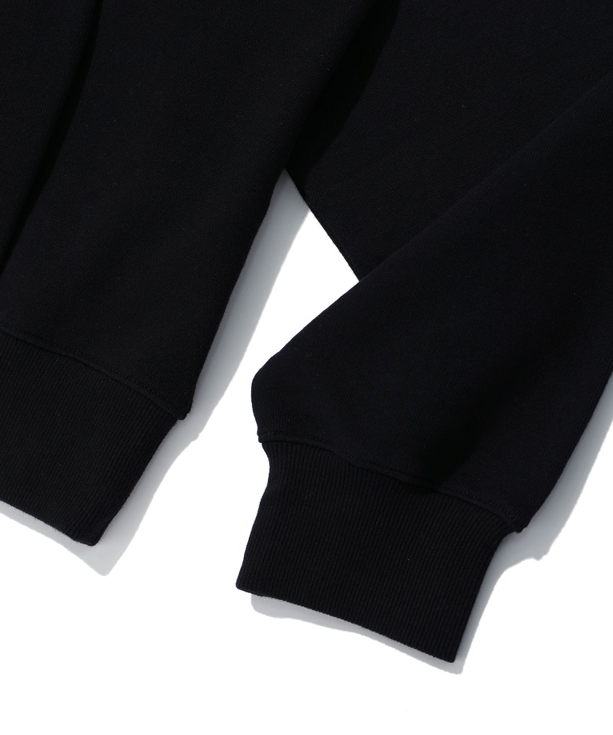 이에이(IEY) MULTI ZIP-UP SWEATER SHIRT Black