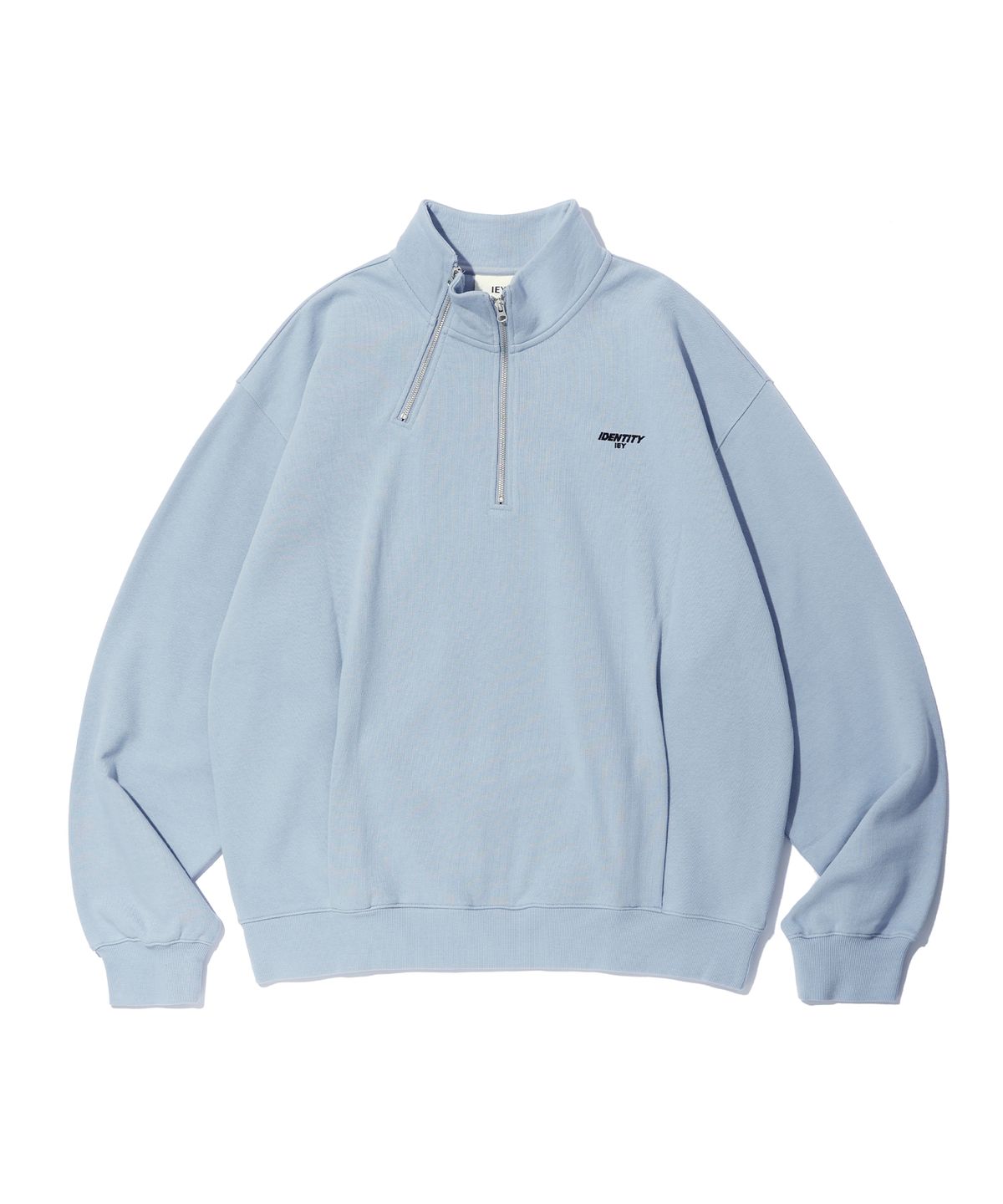 이에이(IEY) MULTI ZIP-UP SWEATER SHIRT Sky Blue
