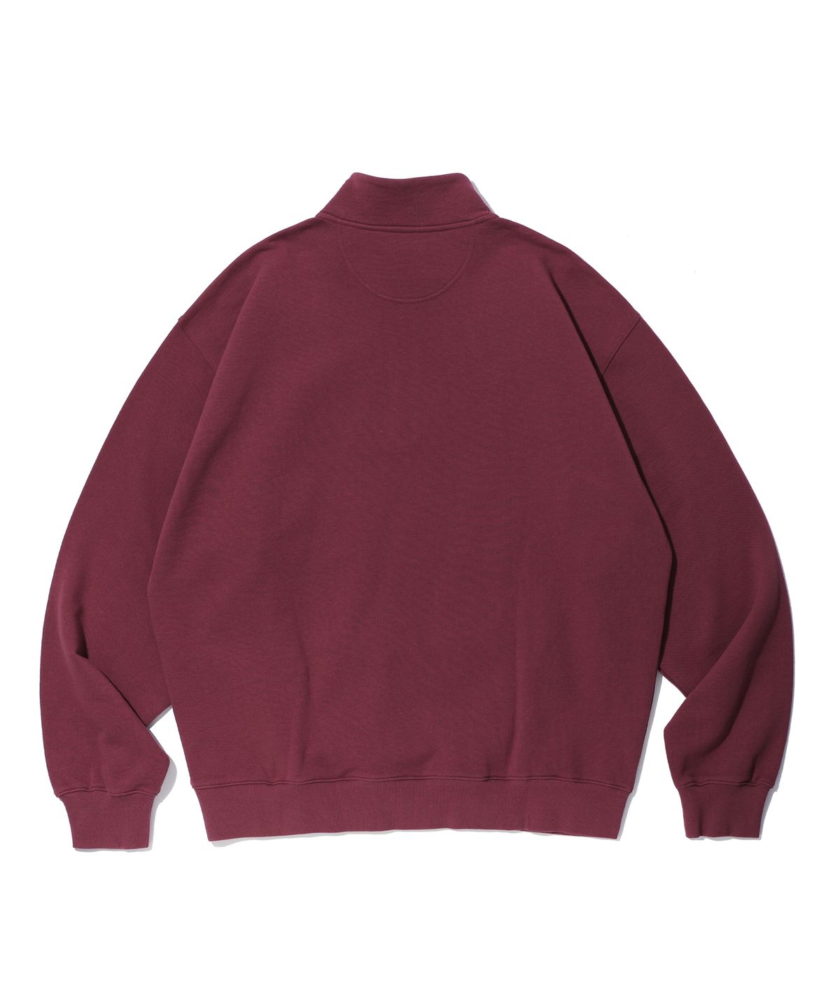 이에이(IEY) MULTI ZIP-UP SWEATER SHIRT Burgundy