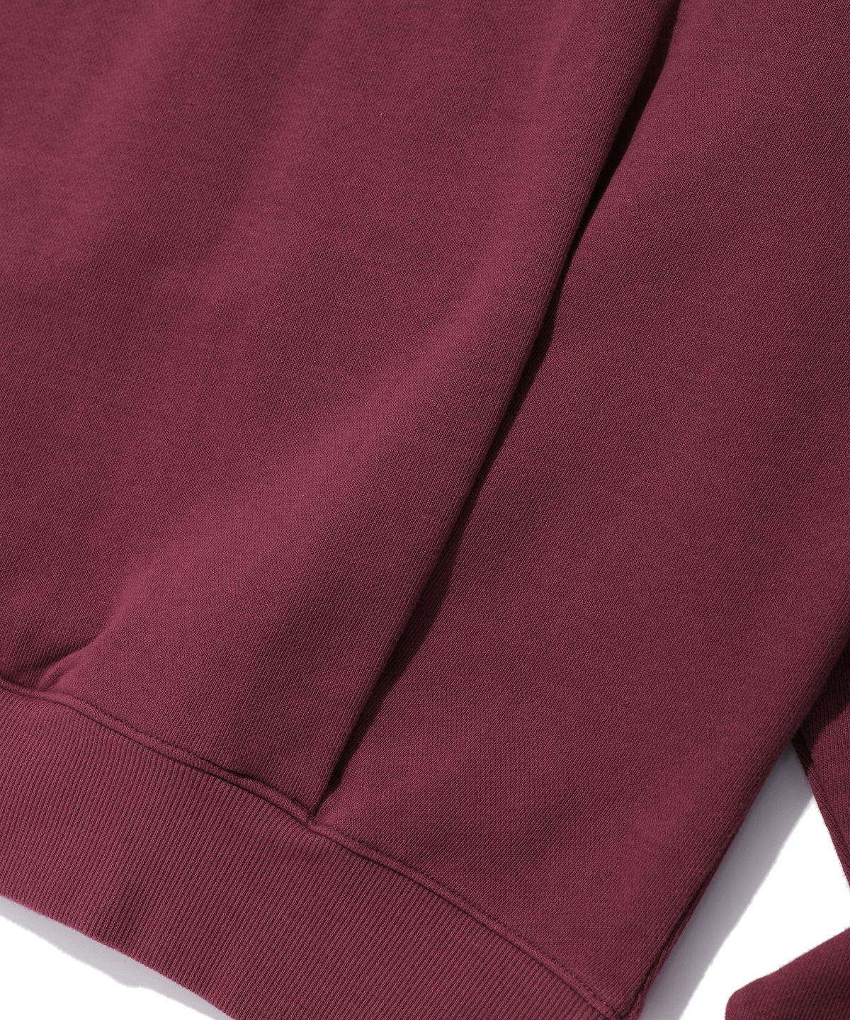 이에이(IEY) MULTI ZIP-UP SWEATER SHIRT Burgundy