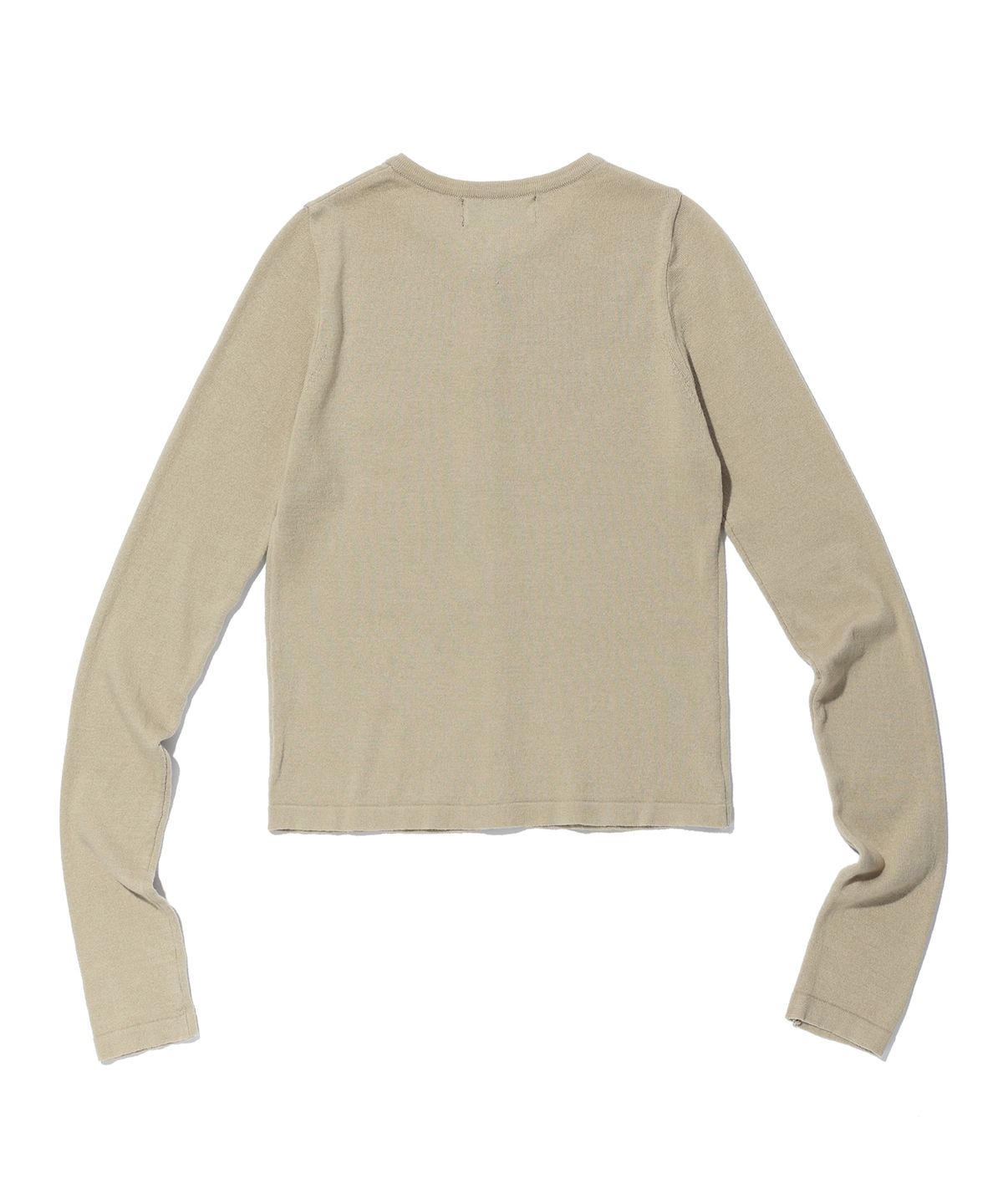 유희(YOUHEE) YOUHEE LOGO CARDIGAN BEIGE