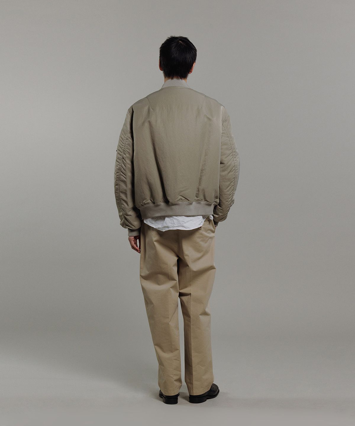 블랭크룸(BLANKROOM) MA-1 자켓_SAND KHAKI