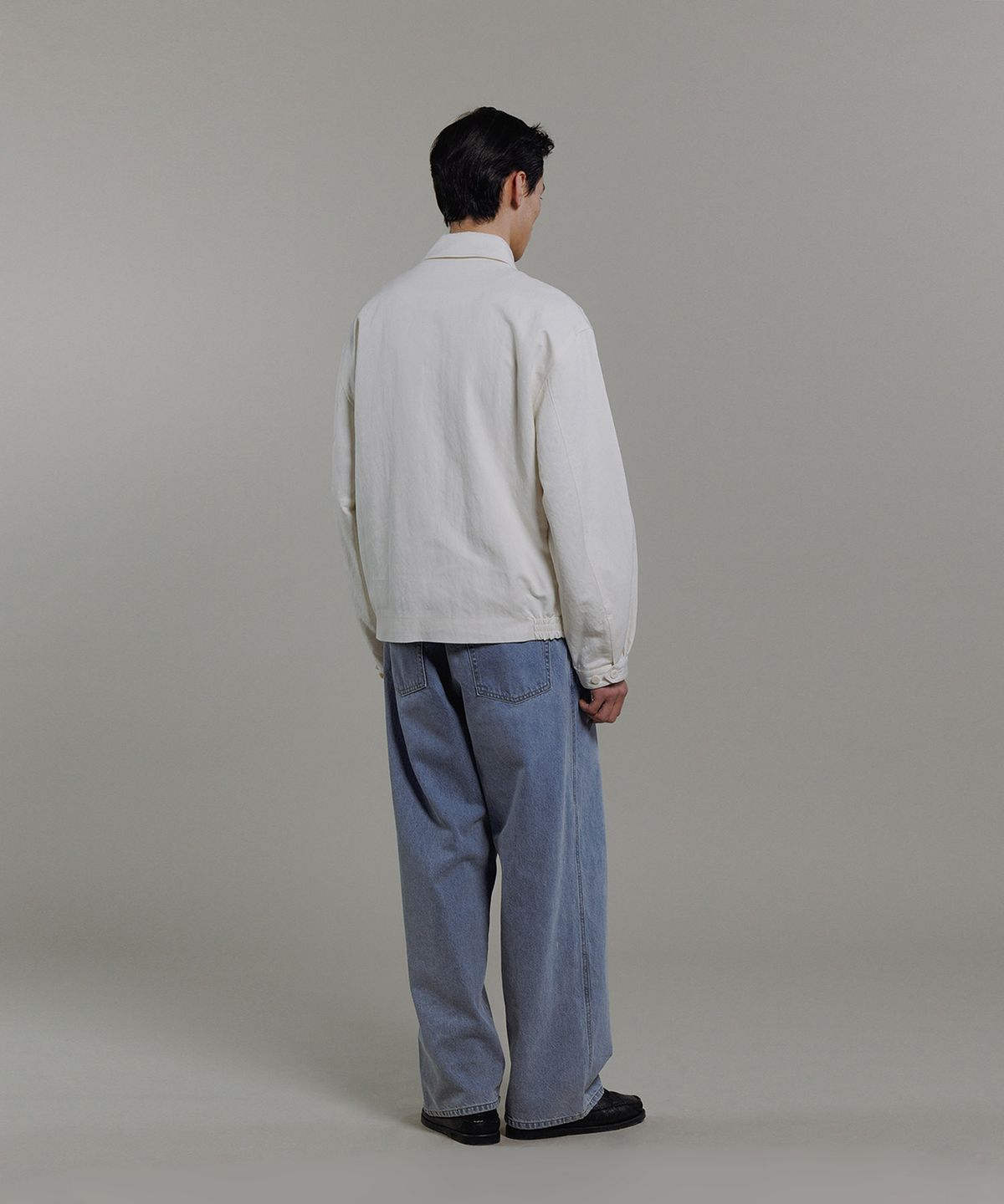 블랭크룸(BLANKROOM) NEAT 블루종_ECRU