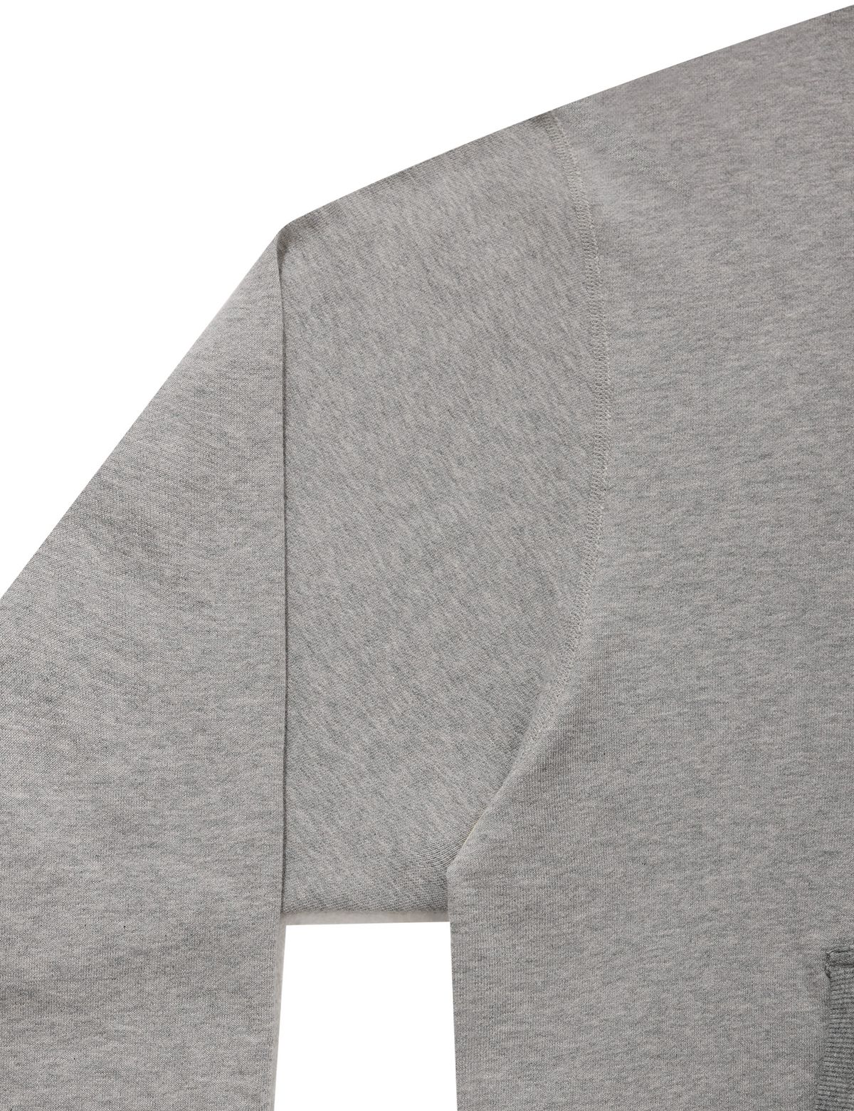 네이머클로딩(NAMERCLOTHING) USAF LOGO HOODIE MELANGE GRAY
