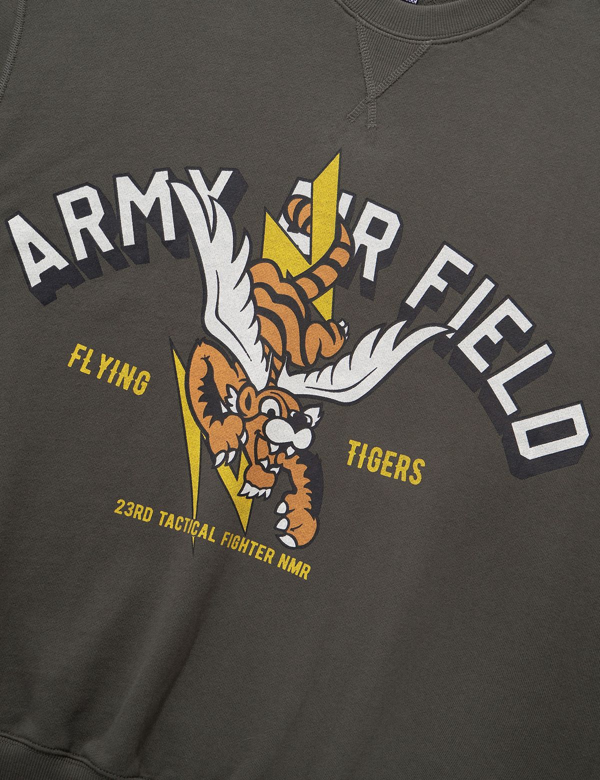 네이머클로딩(NAMERCLOTHING) FLYING TIGER SWEATSHIRTS CHARCOAL