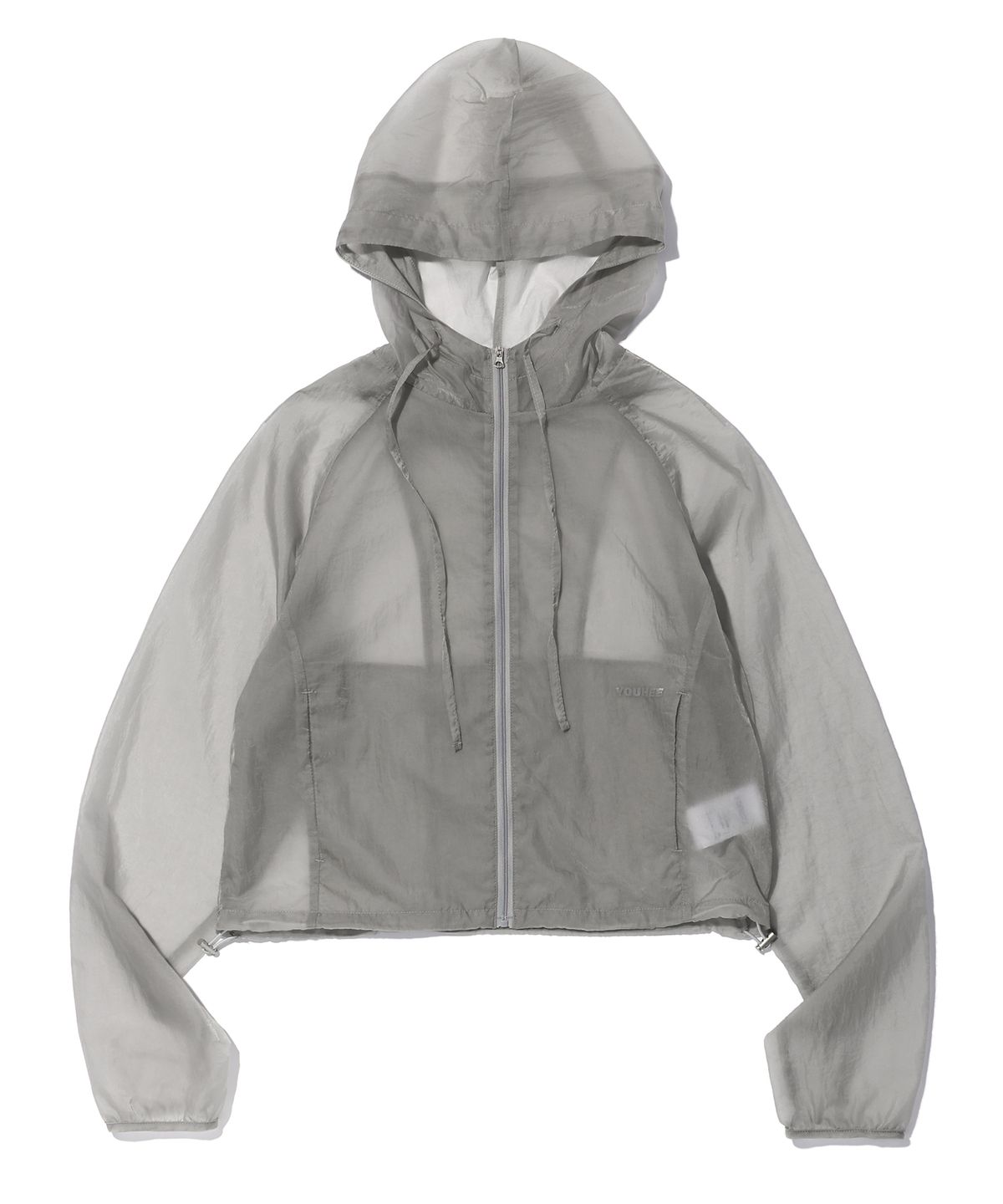 유희(YOUHEE) SHEER WIND BREAKER GREY