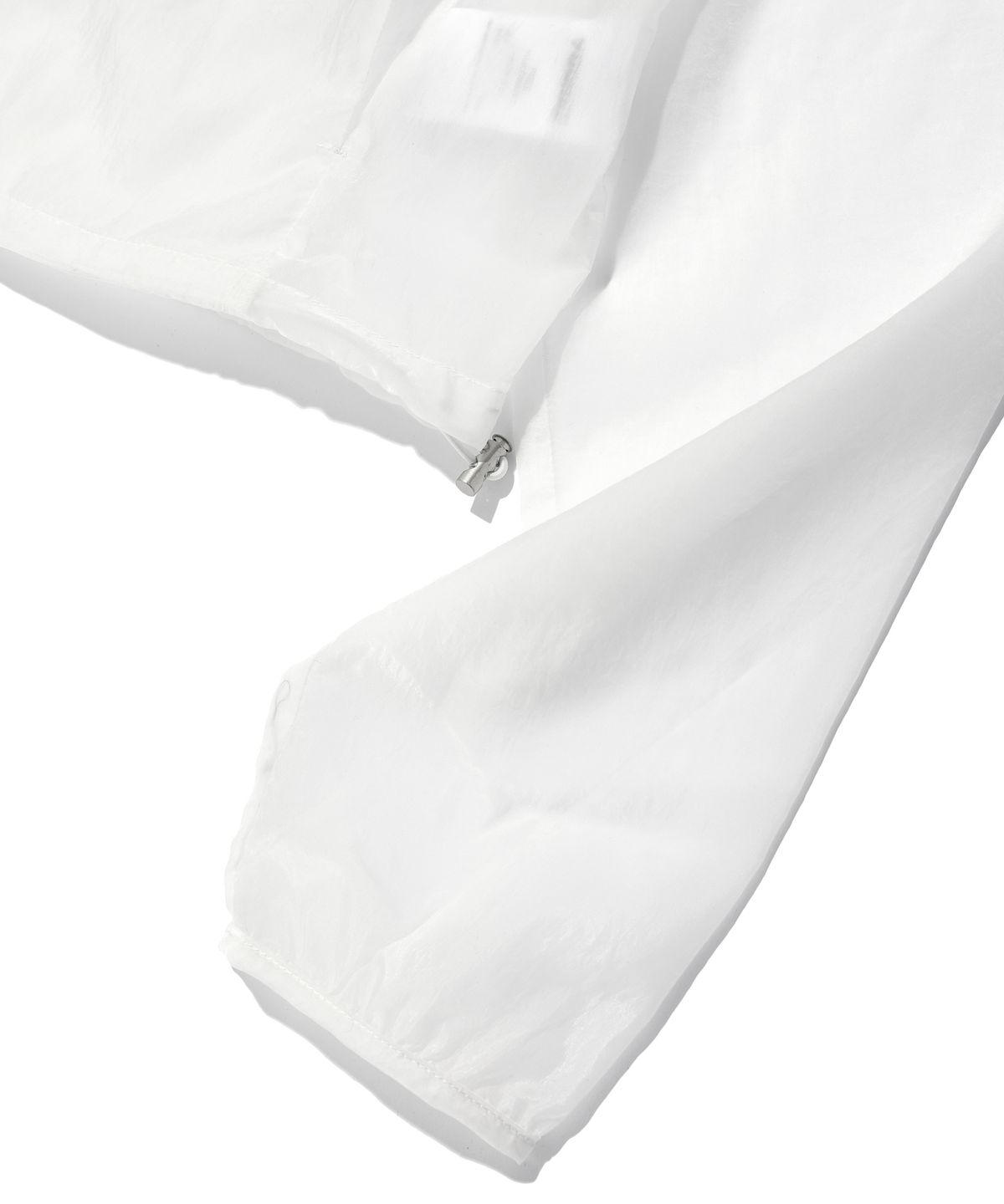 유희(YOUHEE) SHEER WIND BREAKER WHITE
