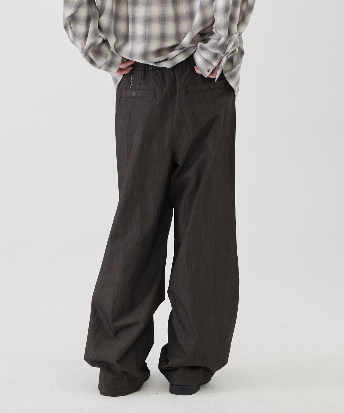 이스트서비스샵(eastserviceshop) Vintage Parachute Pants - Black