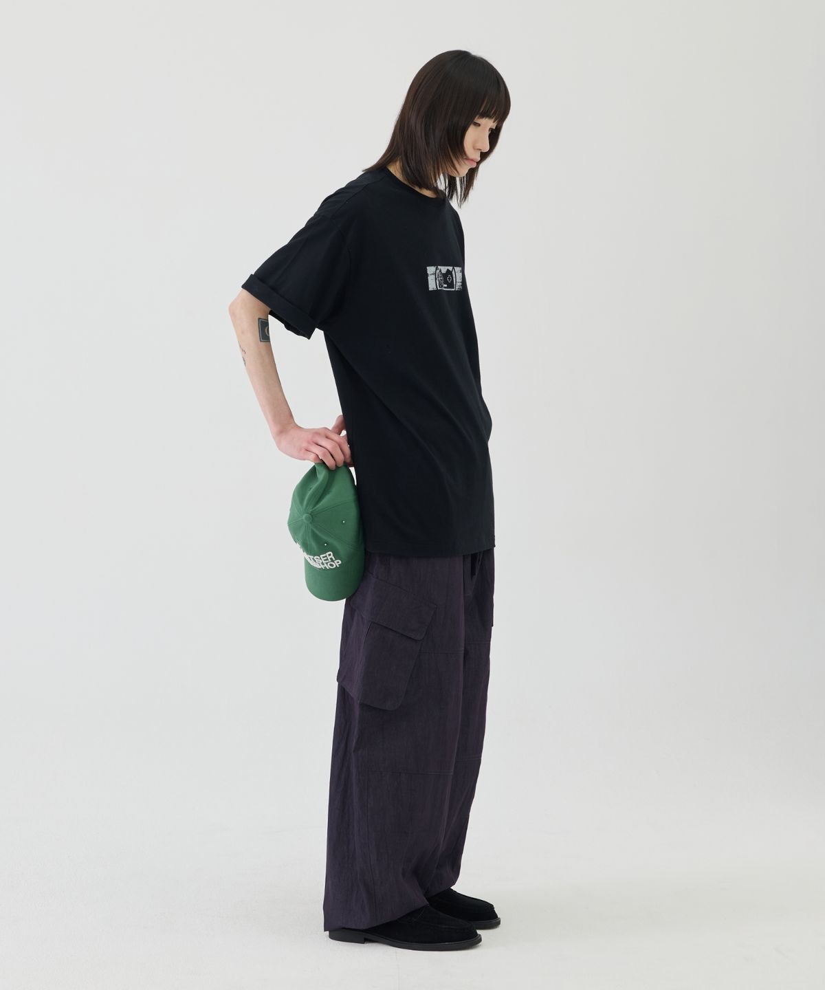 이스트서비스샵(eastserviceshop) Maximal Ballon Cargo Pants - Purple Blue