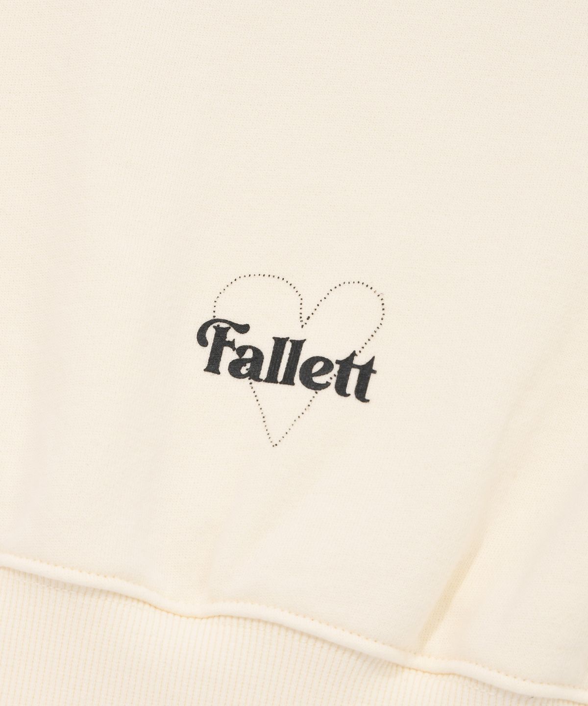 팔렛(FALLETT) 네로 맨투맨 아이보리