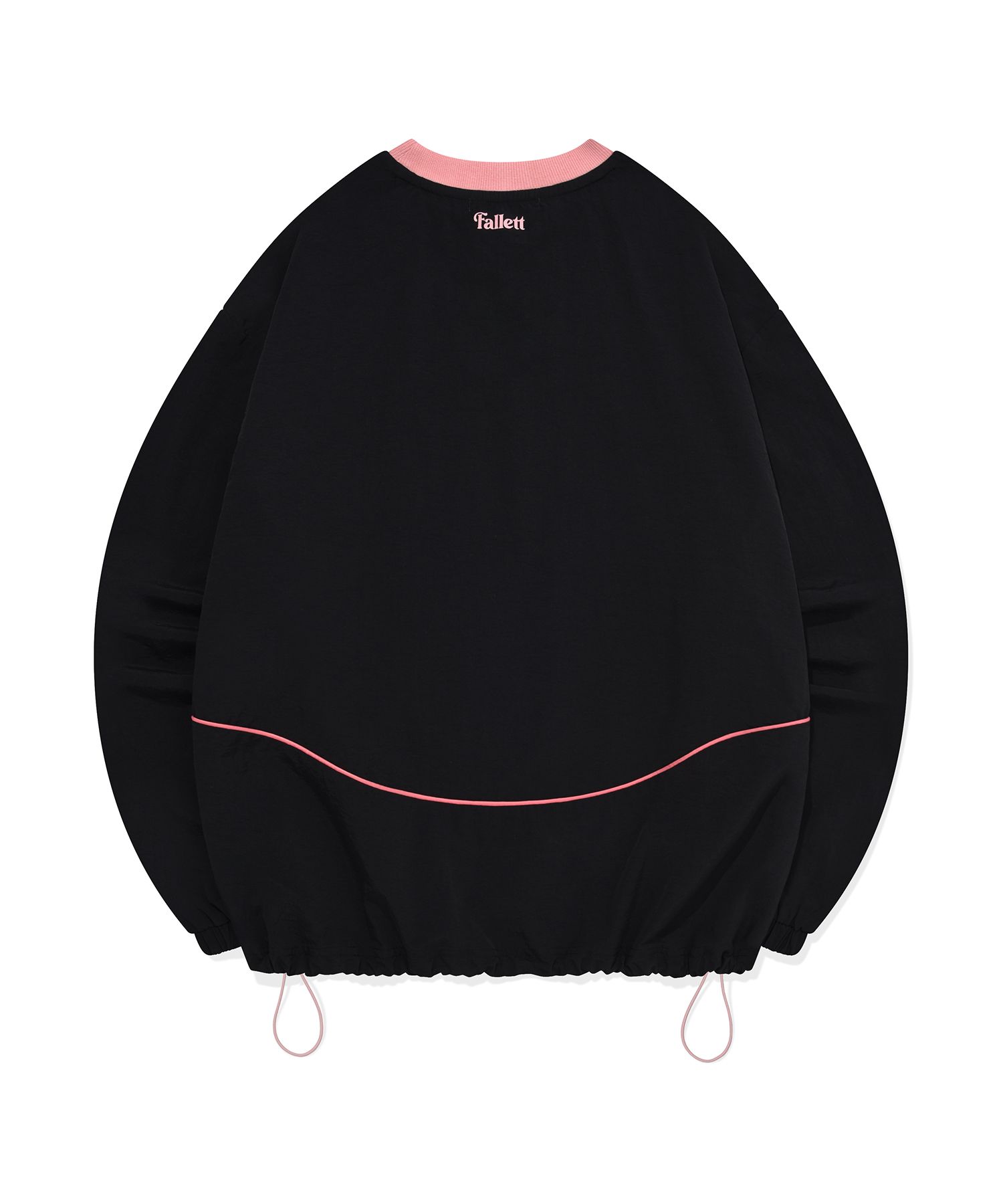 ★Fallett★送料込★韓国★人気 ART CLUB PIPING NYLON PULLOVER MUSINSA | FALLETT Art Club Piping Nylon Pullover Black