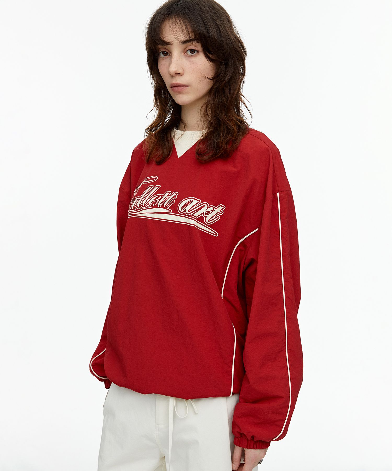 ★FALLETT★Art Club Piping Nylon Pullover★送料・関税込★ MUSINSA公式 | FALLETT Art Club Piping Nylon Pullover Black