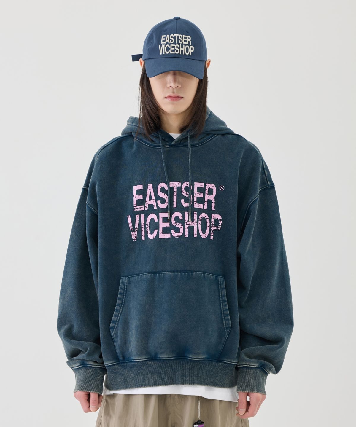 이스트서비스샵(eastserviceshop) ESS Symbol Cap - Navy