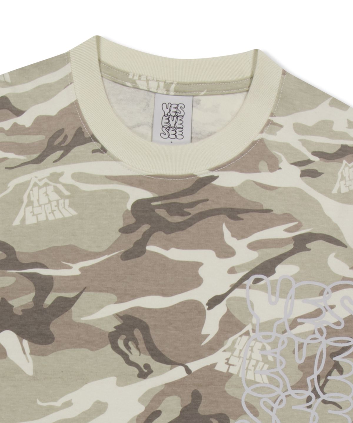예스아이씨(YESEYESEE) C-Logo L/S Camo