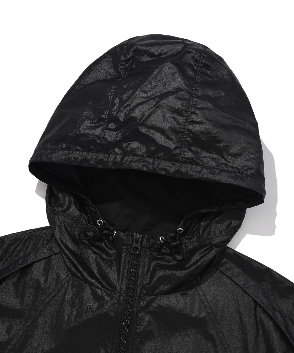 팔렛(FALLETT) 시어 후드 점퍼 블랙