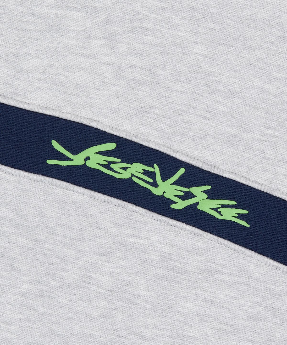 예스아이씨(YESEYESEE) Y.E.S Incision Sweatshirt Grey