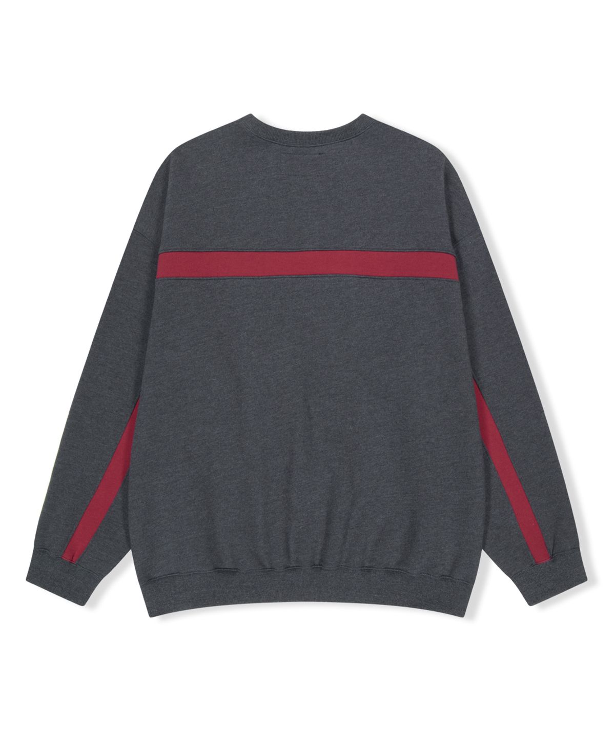 예스아이씨(YESEYESEE) Y.E.S Incision Sweatshirt Heather Grey