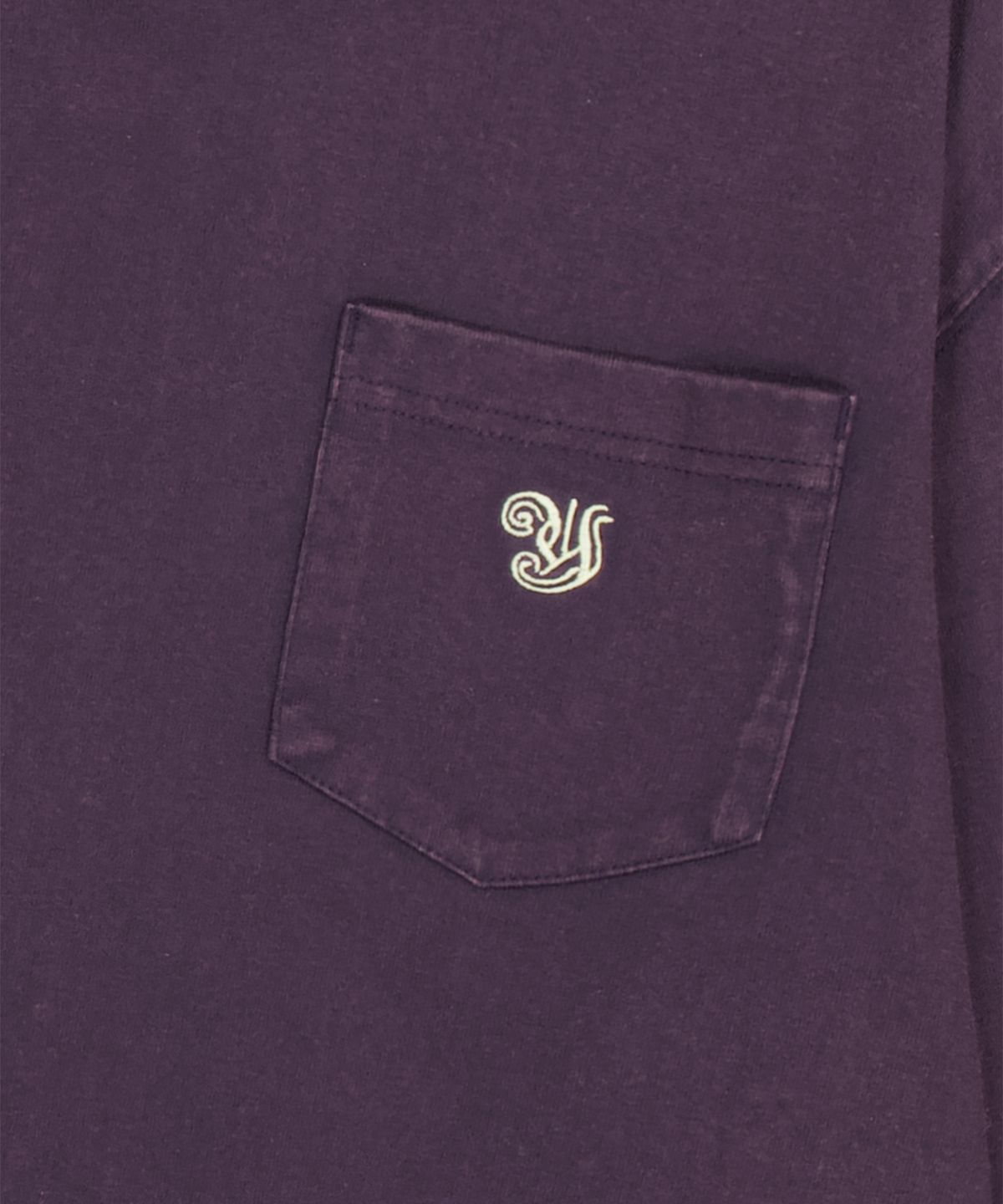 예스아이씨(YESEYESEE) Y.E.S Washed Single Hoodie Deep Purple