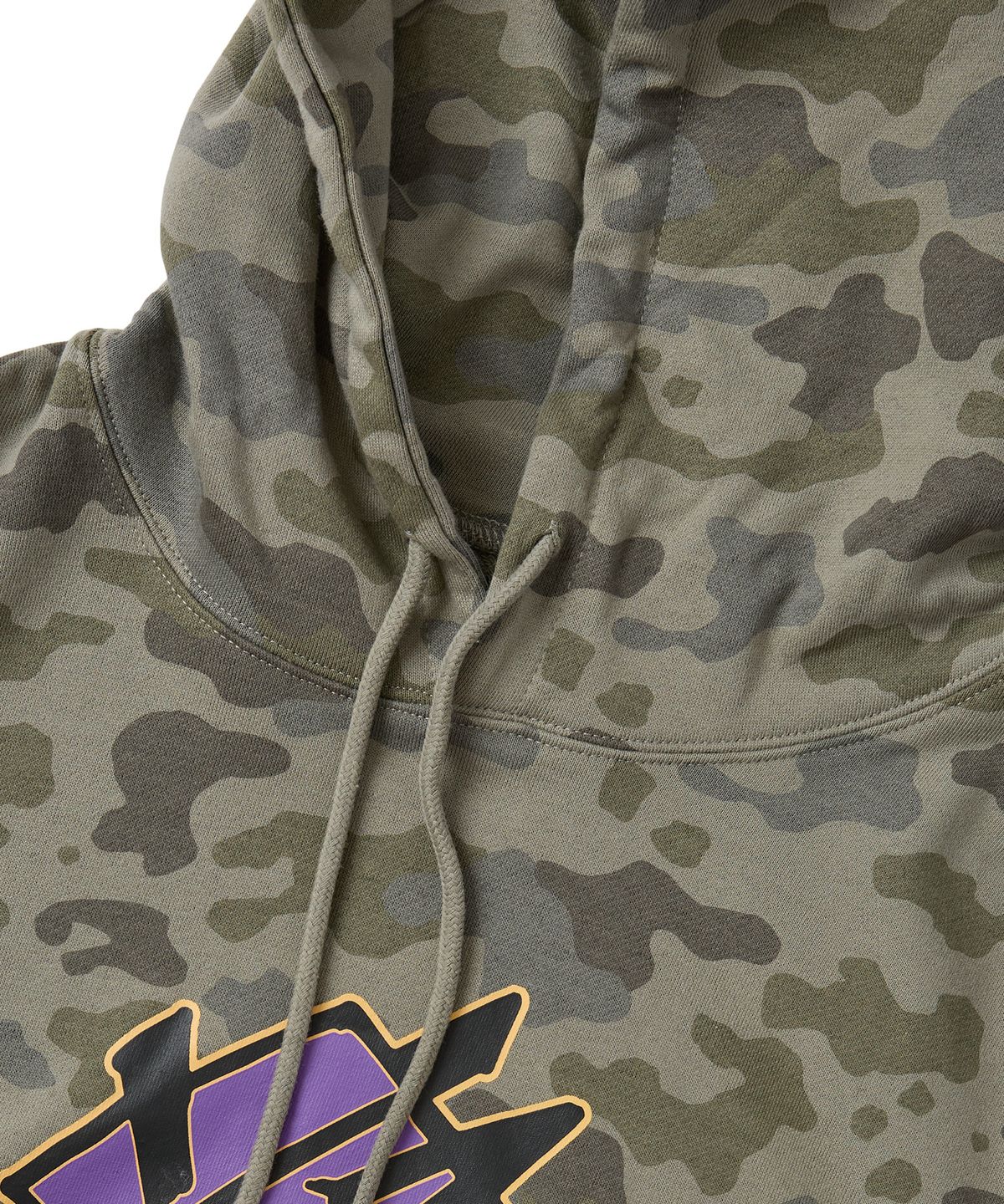 예스아이씨(YESEYESEE) Y.E.S Camo Sign Hoodie Khaki