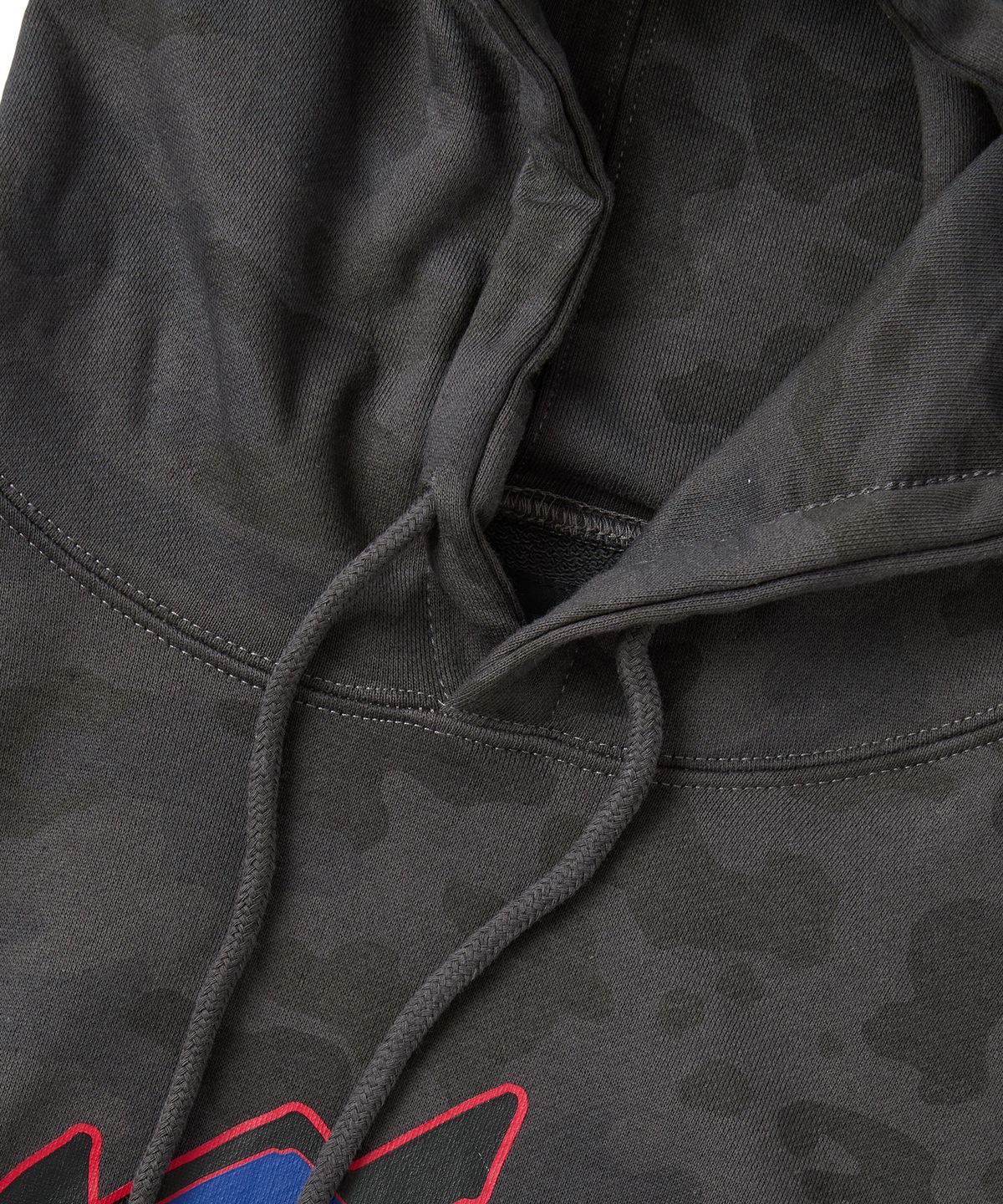 예스아이씨(YESEYESEE) Y.E.S Camo Sign Hoodie Charcoal