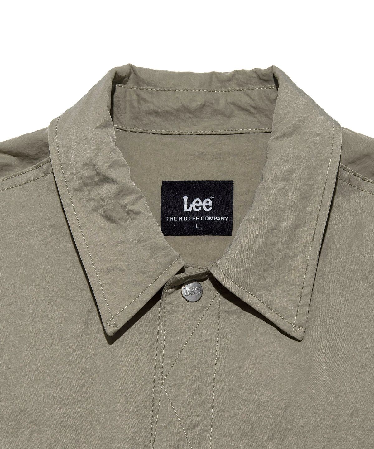 리(LEE) 나일론 트러커 자켓 베이지