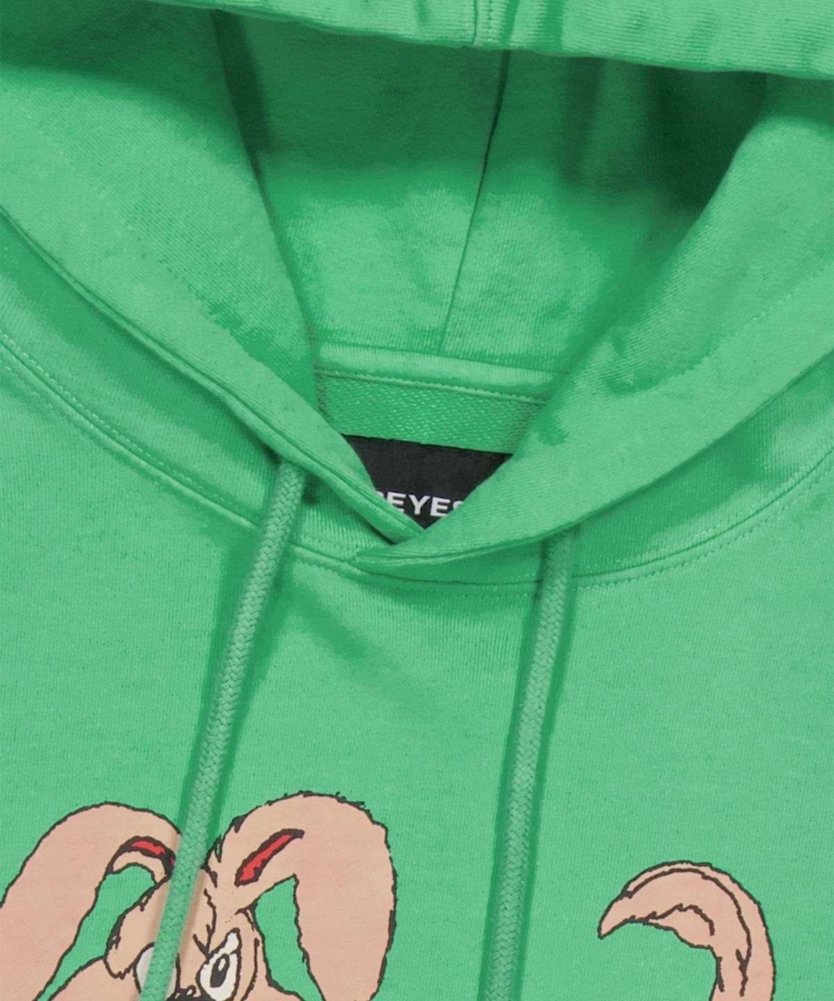 예스아이씨(YESEYESEE) PJW Creature Hoodie Light Green