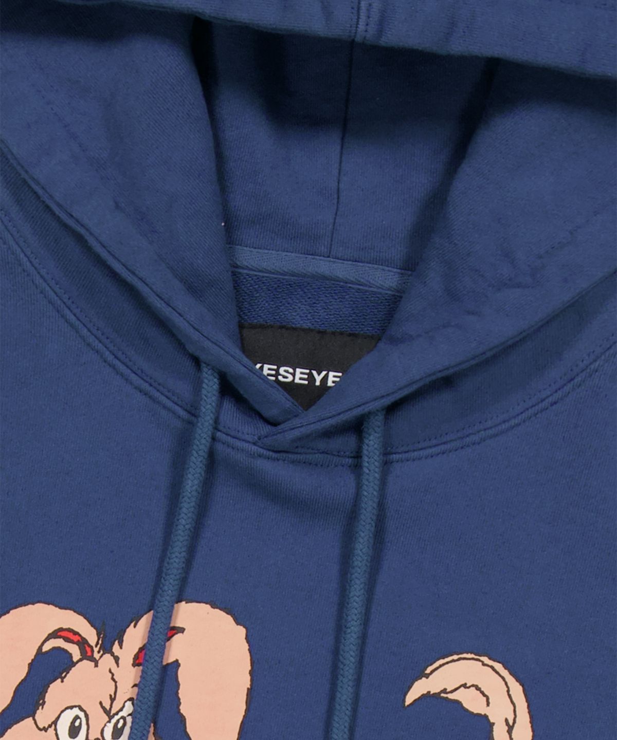 예스아이씨(YESEYESEE) PJW Creature Hoodie Cobalt Blue