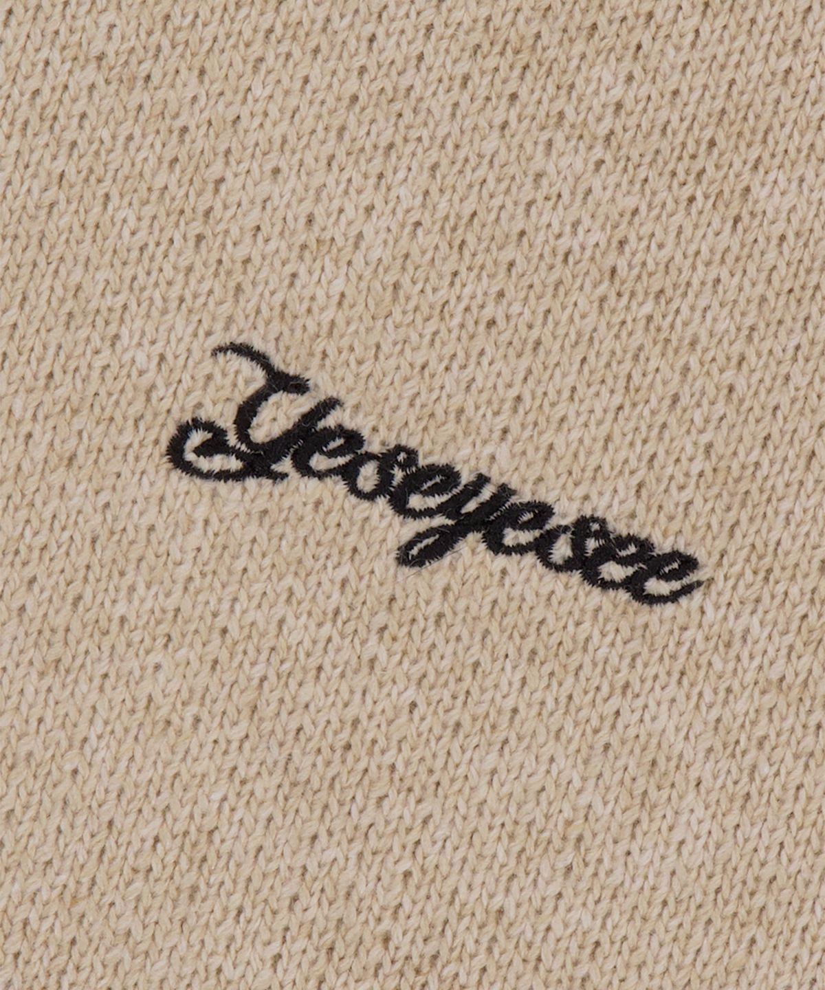 예스아이씨(YESEYESEE) One Pocket Knitted V-Neck Vest Ivory