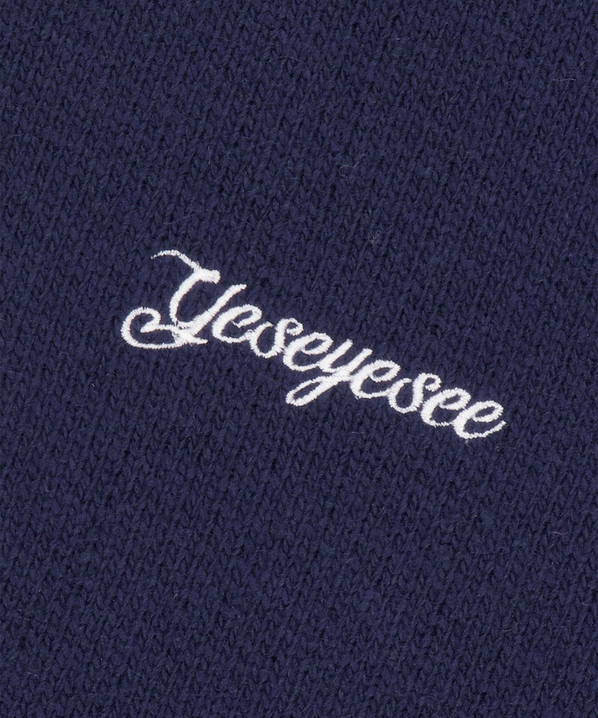 예스아이씨(YESEYESEE) One Pocket Knitted V-Neck Vest Navy