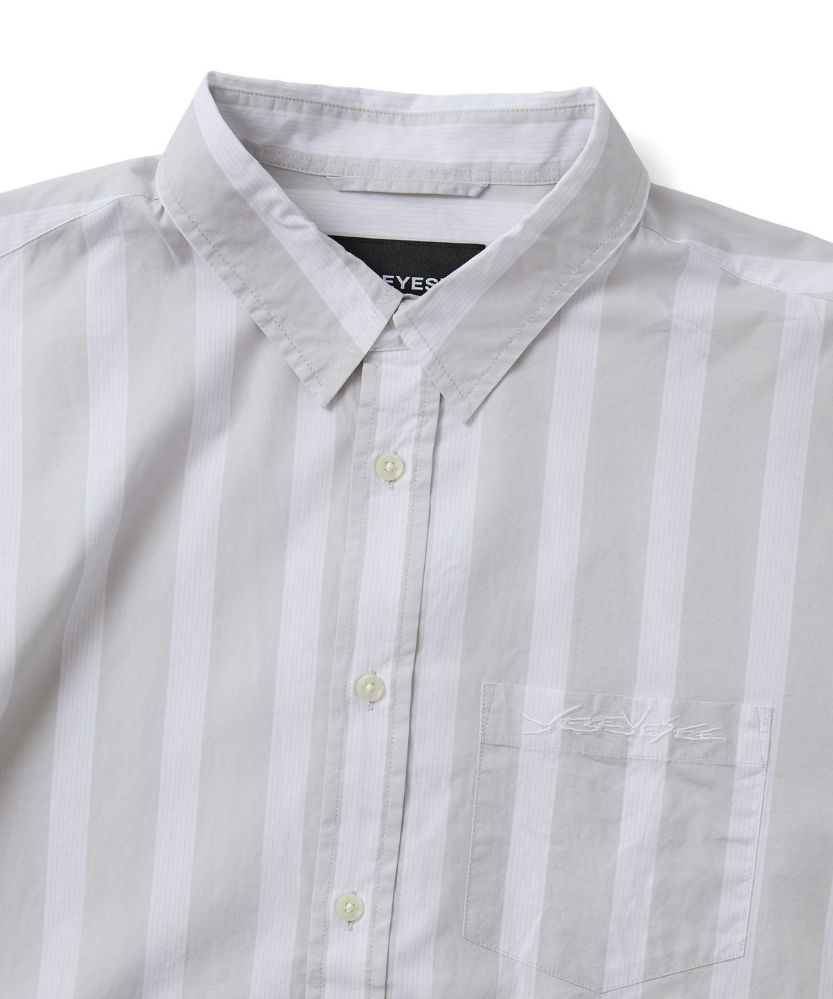 예스아이씨(YESEYESEE) Y.E.S Stripe Shirts Beige