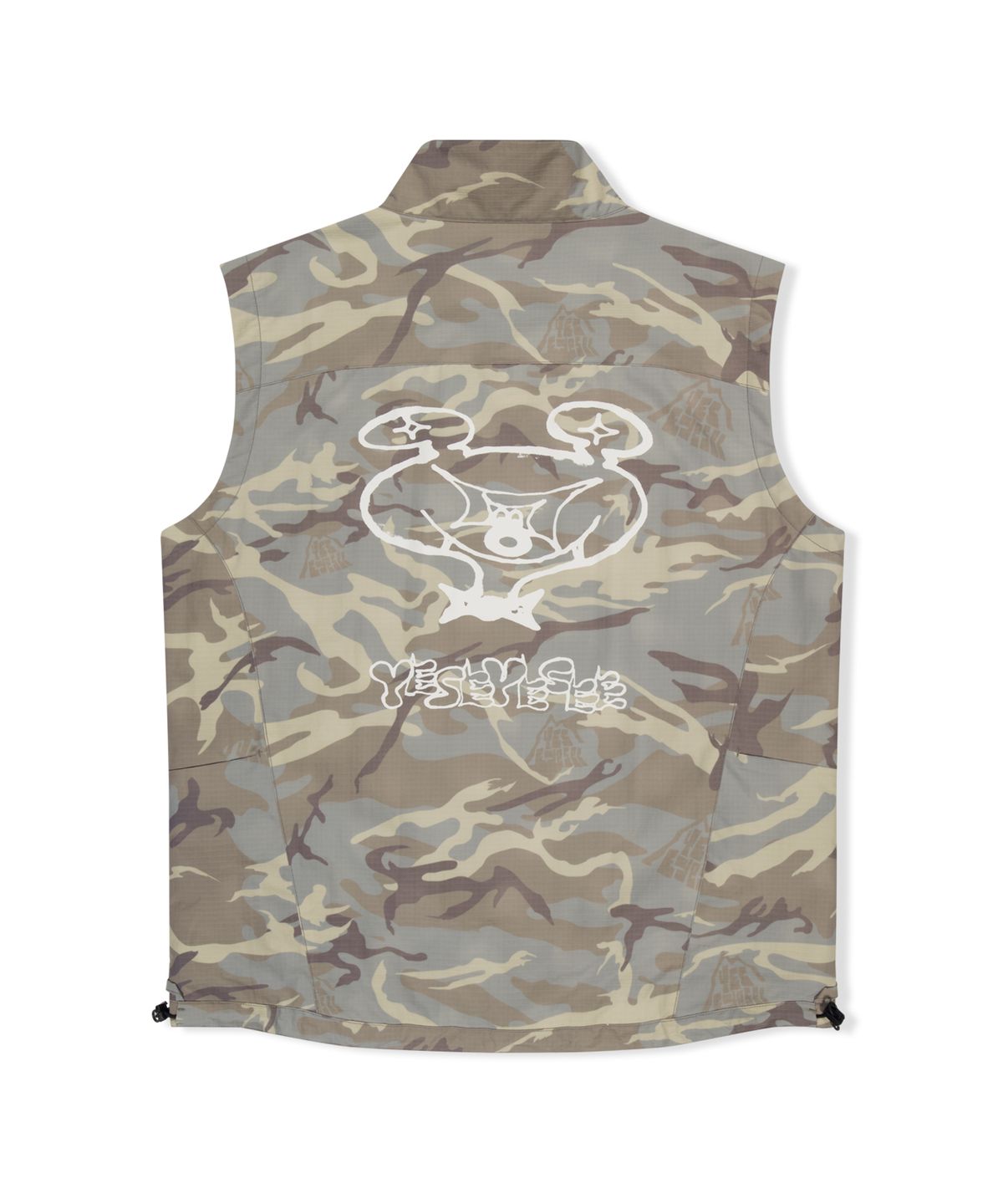 예스아이씨(YESEYESEE) Ranger Zip Vest Camo