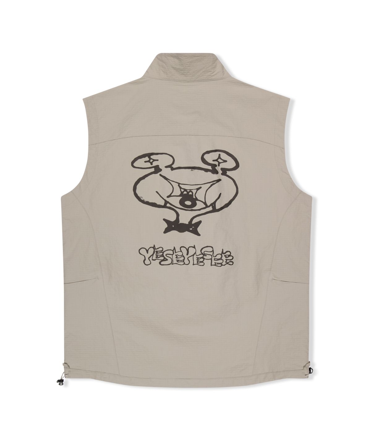 예스아이씨(YESEYESEE) Ranger Zip Vest Beige