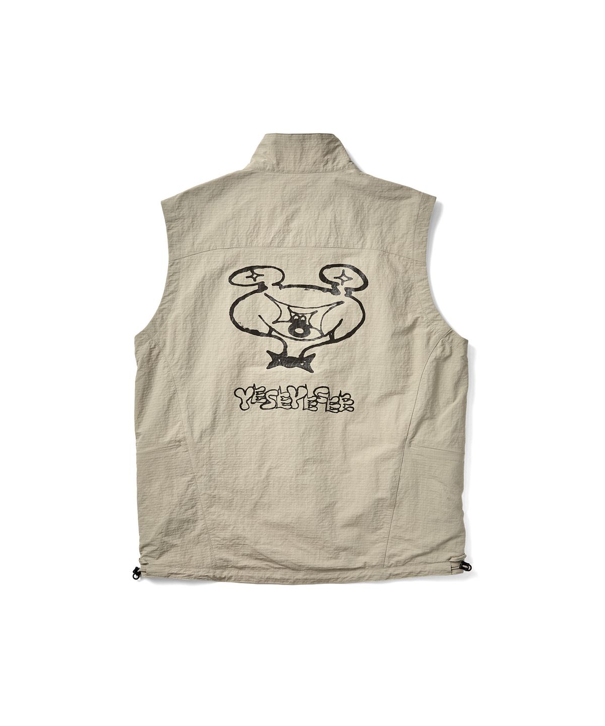 예스아이씨(YESEYESEE) Ranger Zip Vest Beige