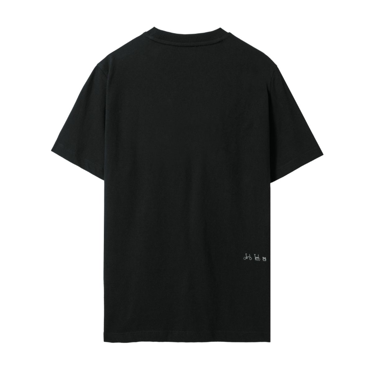 브롬톤 런던(BROMPTON LONDON) W BROMPTON LOGO T-SHIRT - BLACK (P242WTS610)