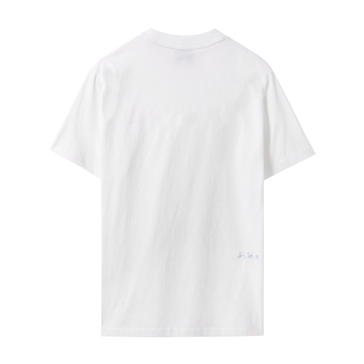 브롬톤 런던(BROMPTON LONDON) W BROMPTON LOGO T-SHIRT - WHITE (P242WTS610)