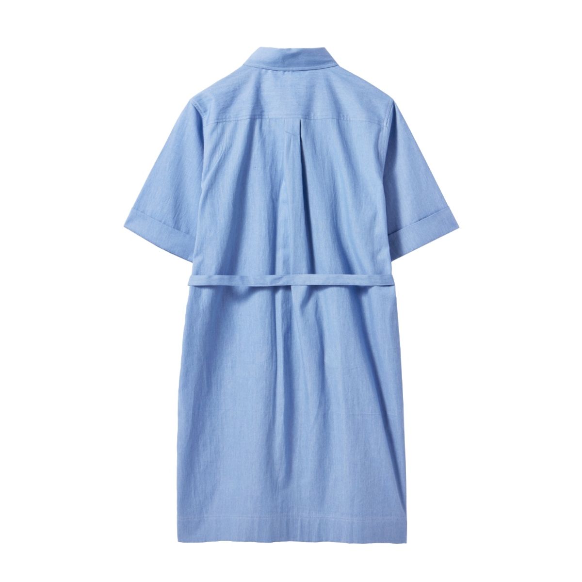 브롬톤 런던(BROMPTON LONDON) W CHAMBRAY DRESS - L/BLUE (P242WOP653)