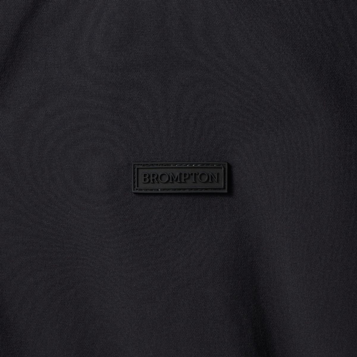 브롬톤 런던(BROMPTON LONDON) CODURA WOOVEN T-SHIRT - BLACK (P241UTS130)