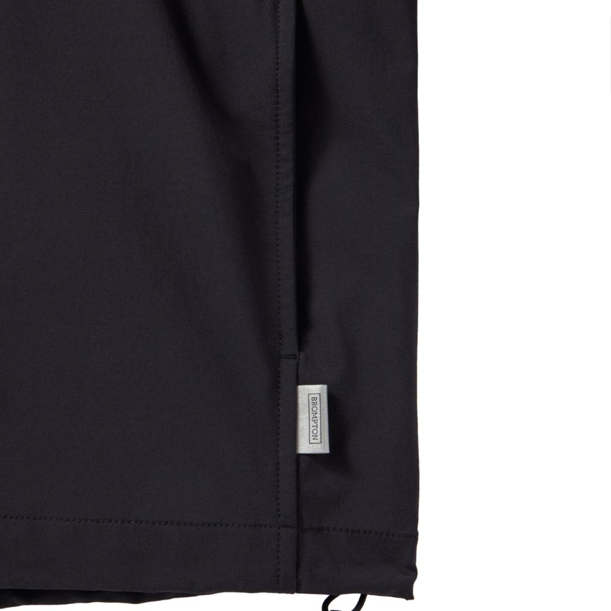 브롬톤 런던(BROMPTON LONDON) CODURA WOOVEN T-SHIRT - BLACK (P241UTS130)