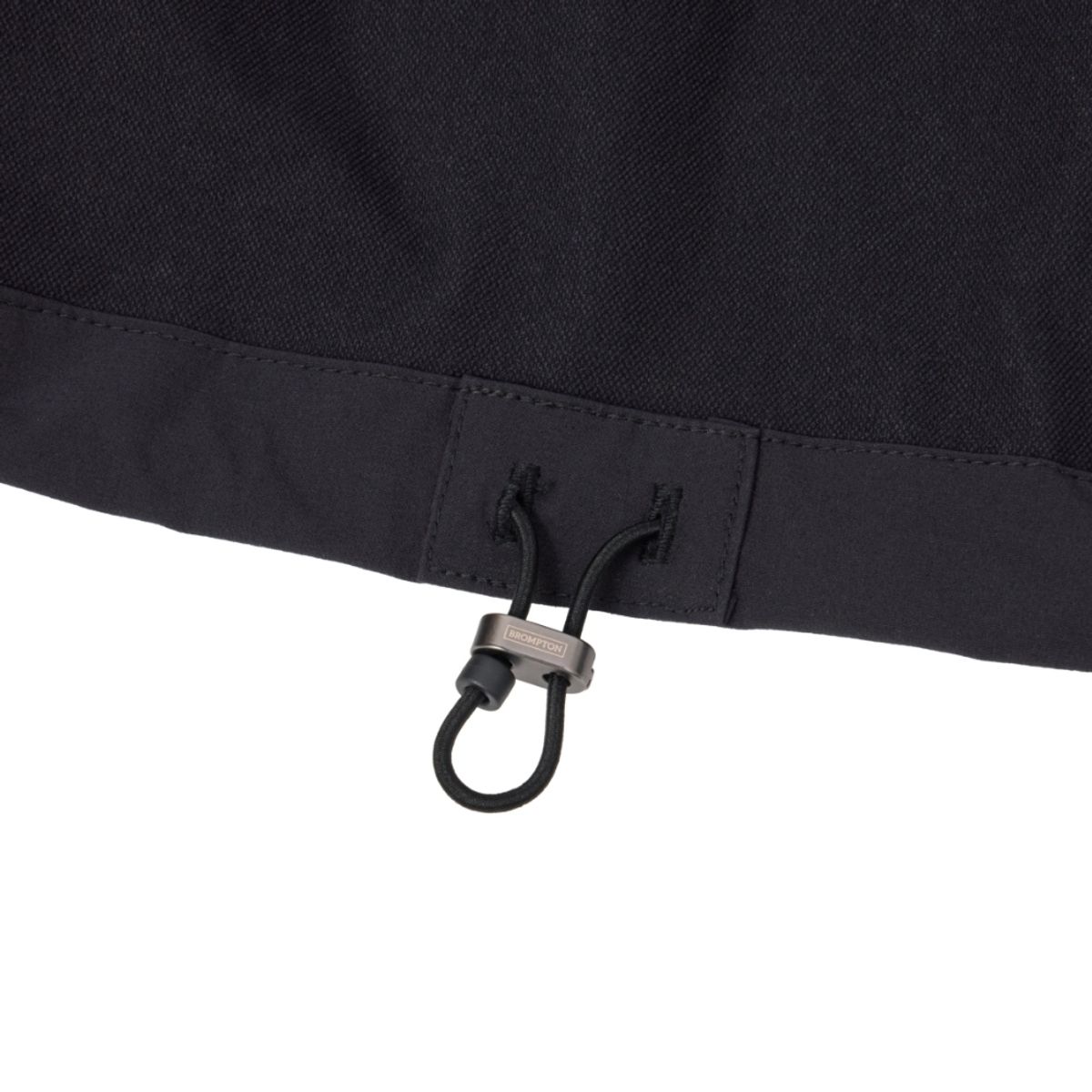 브롬톤 런던(BROMPTON LONDON) CODURA WOOVEN T-SHIRT - BLACK (P241UTS130)