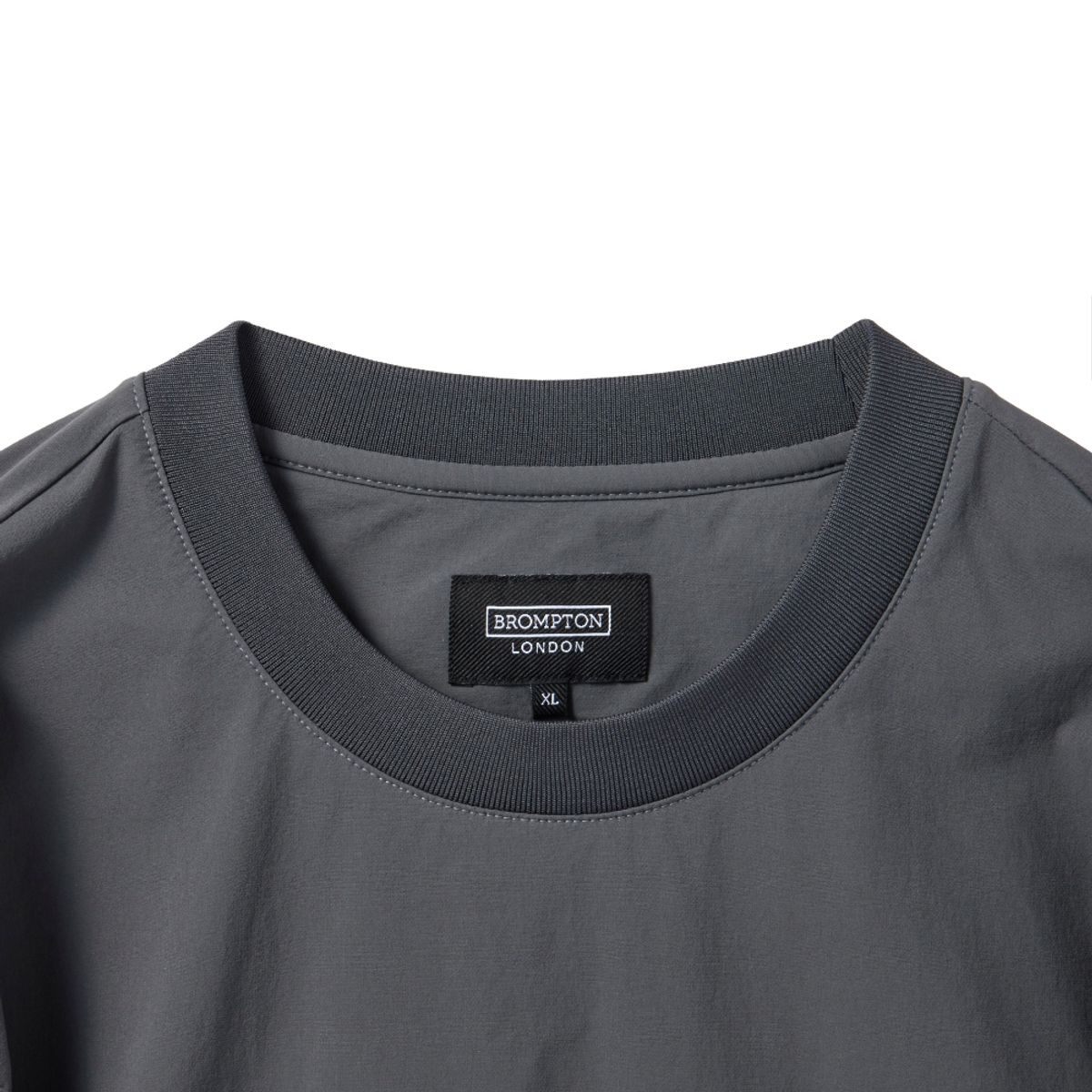 브롬톤 런던(BROMPTON LONDON) CODURA WOOVEN T-SHIRT - D/GREY (P241UTS130)