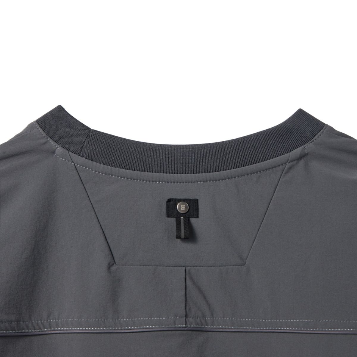 브롬톤 런던(BROMPTON LONDON) CODURA WOOVEN T-SHIRT - D/GREY (P241UTS130)