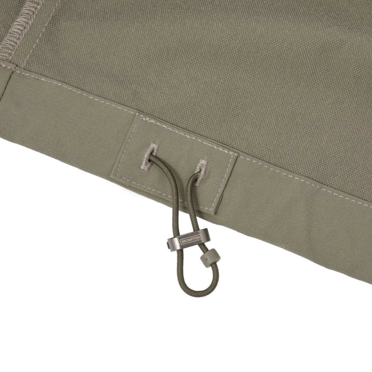 브롬톤 런던(BROMPTON LONDON) CODURA WOOVEN T-SHIRT - KHAKI (P241UTS130)