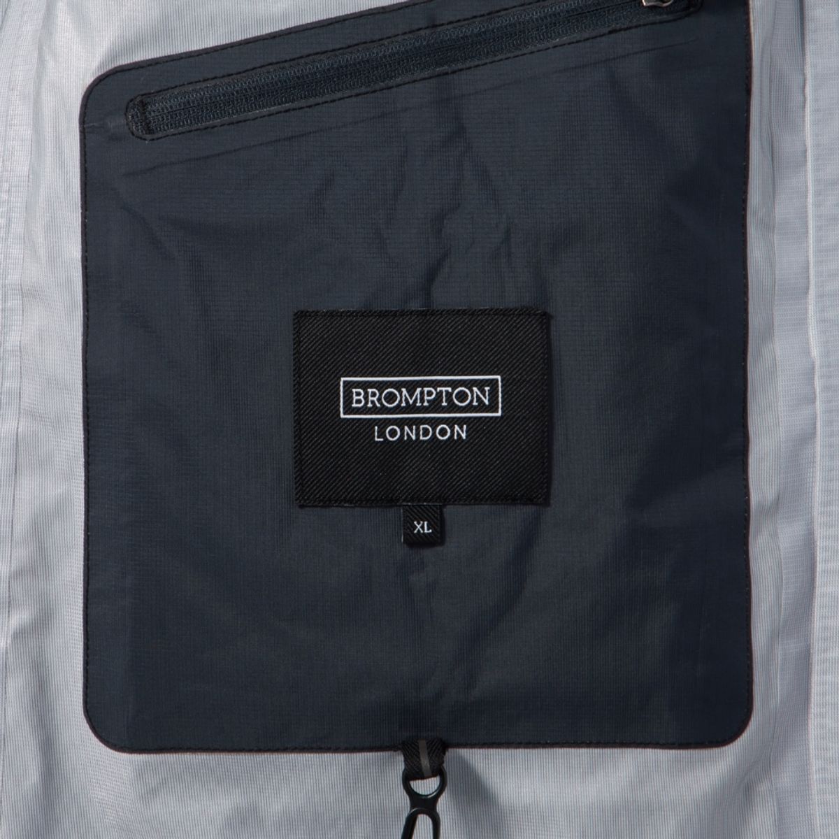 브롬톤 런던(BROMPTON LONDON) SEAM SEALING JUMPER - CHARCOAL (P241MJP201)