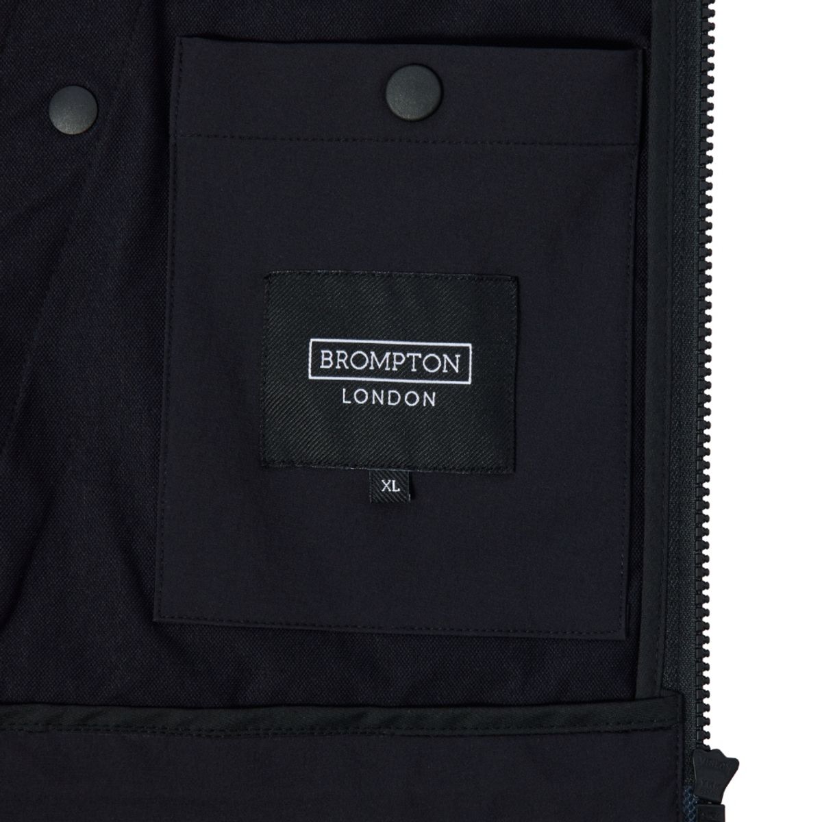 브롬톤 런던(BROMPTON LONDON) CODURA STRETCH JUMPER - BLACK (P241UJP130)