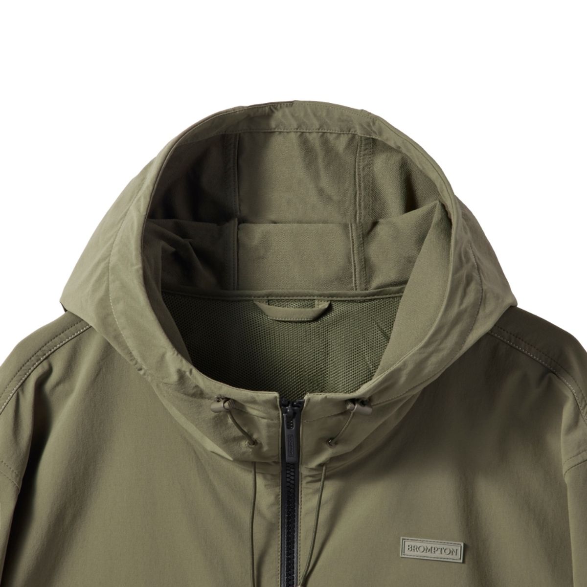 브롬톤 런던(BROMPTON LONDON) CODURA STRETCH JUMPER - KHAKI (P241UJP130)